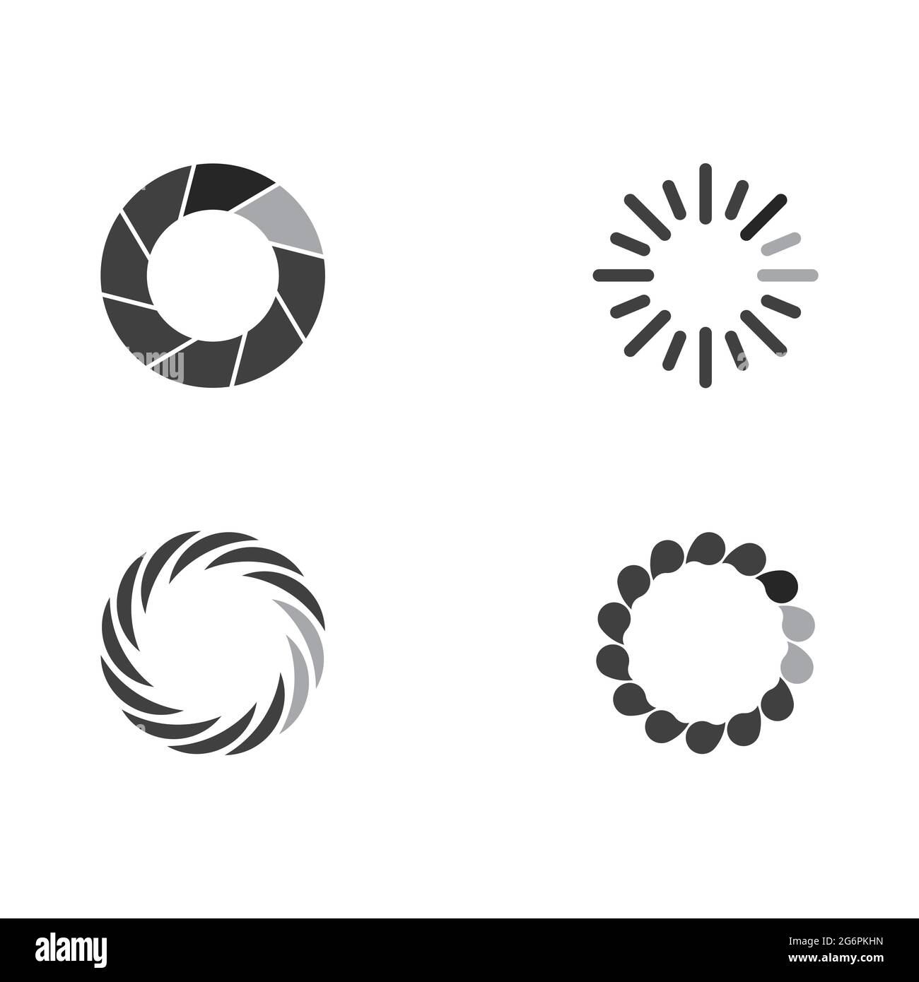 Chargement du modèle d'illustration de conception d'icône vectorielle Illustration de Vecteur