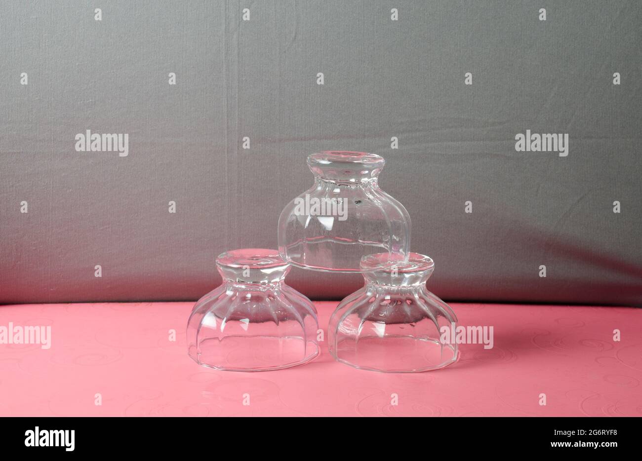 Boules de désert inversées Banque D'Images