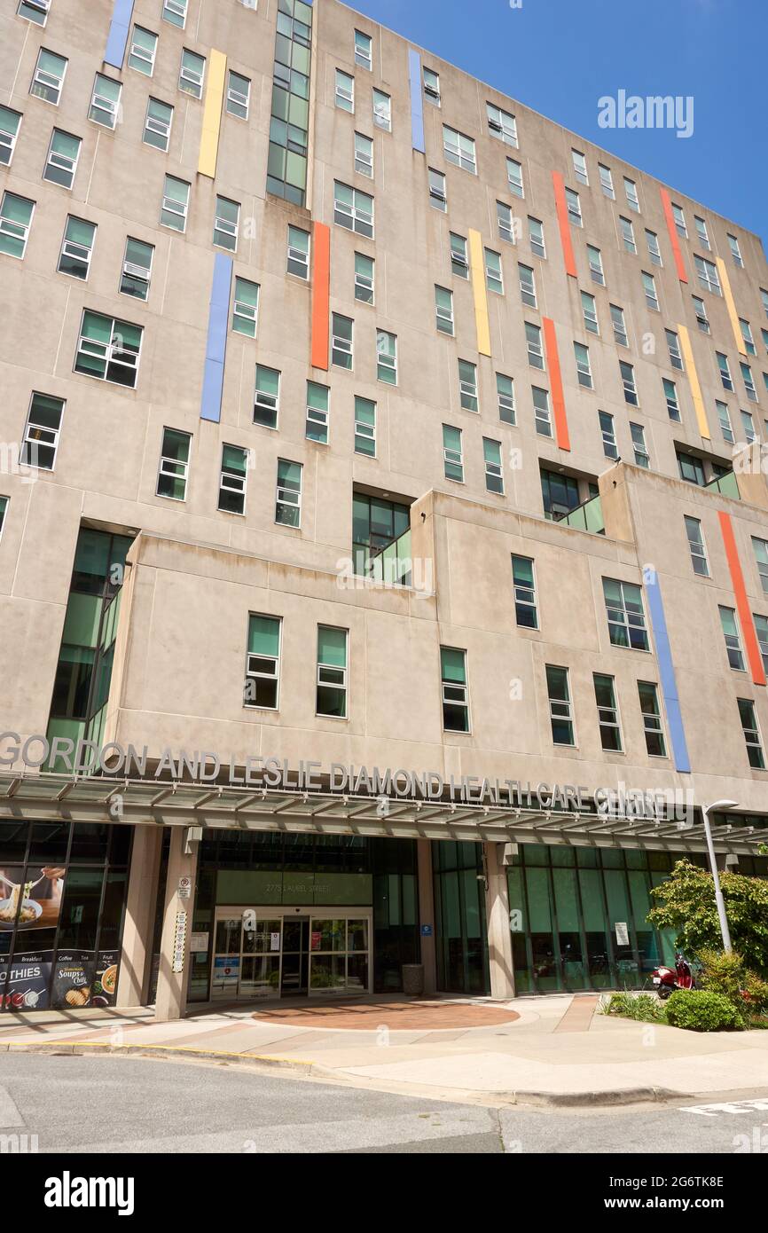Le Gordon and Leslie Diamond Healthcare Centre de l'Hôpital général de Vancouver, Vancouver (Colombie-Britannique), Canada Banque D'Images
