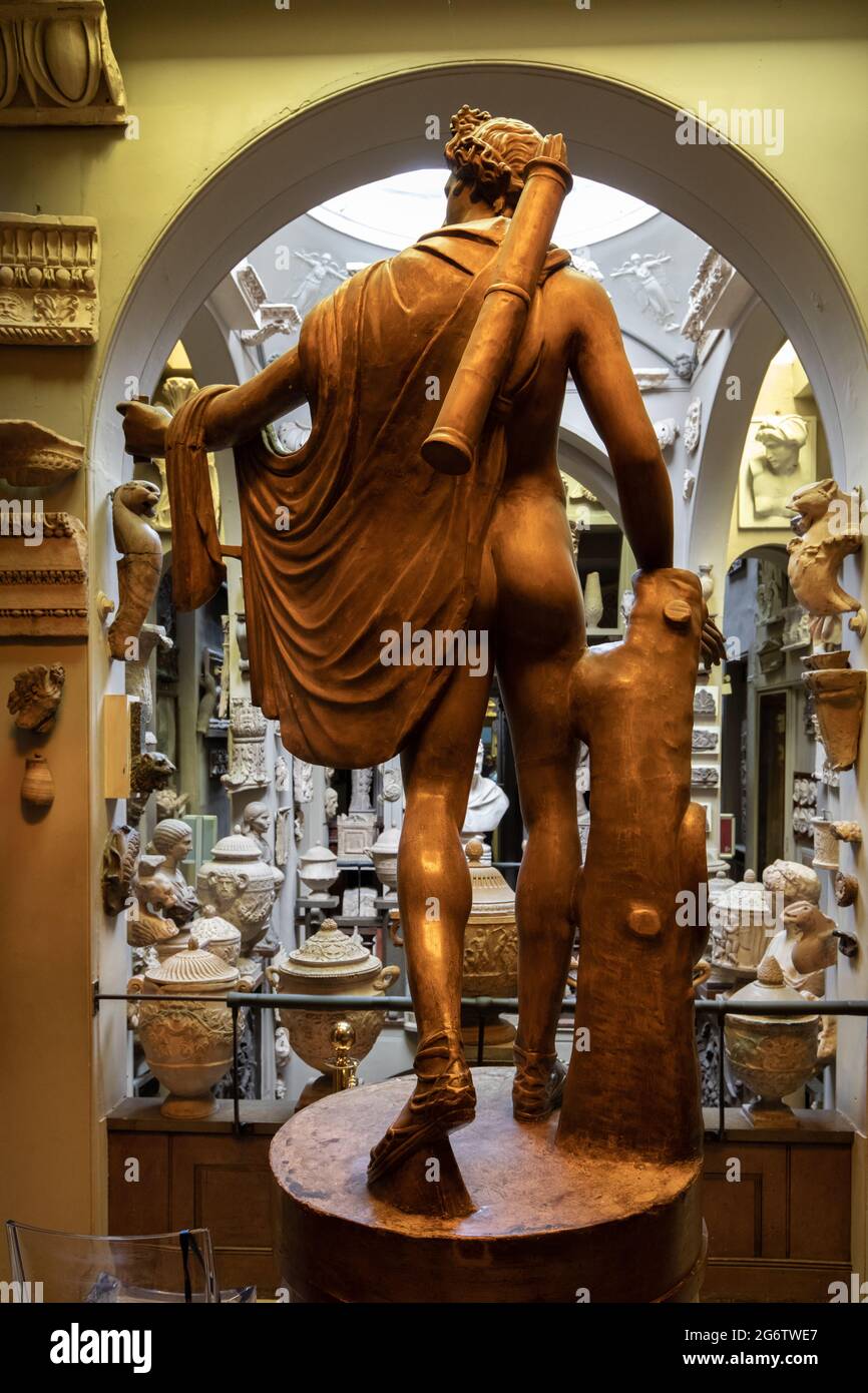 Sir John Soane's Museum, Londres, Royaume-Uni Banque D'Images