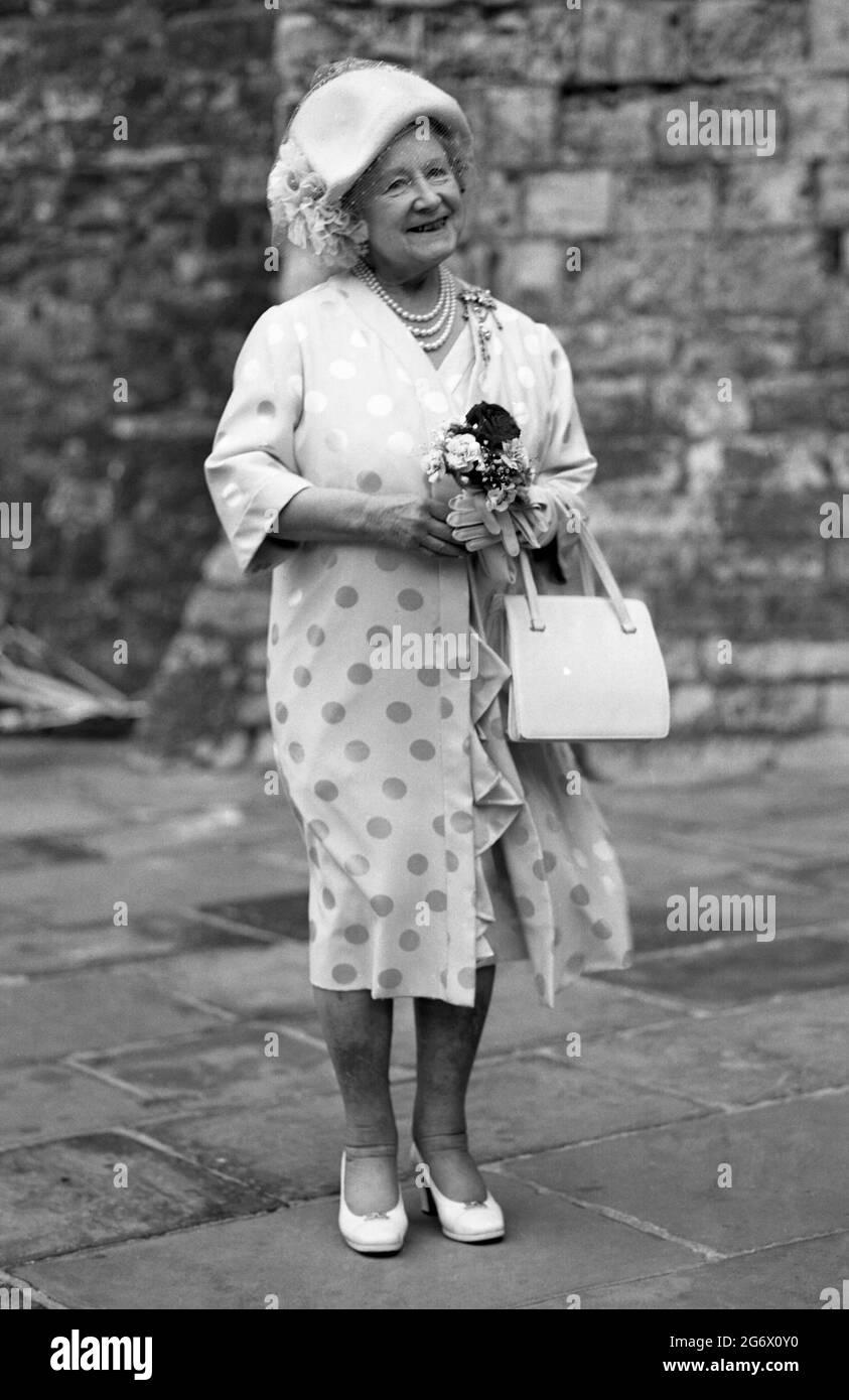 La Reine Mère Banque D'Images