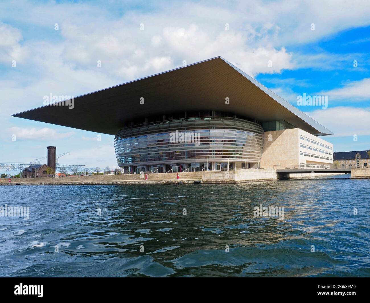 L'Opéra national de Copenhague Danemark sur la côte Baltique conçu par Henning Larsen Banque D'Images