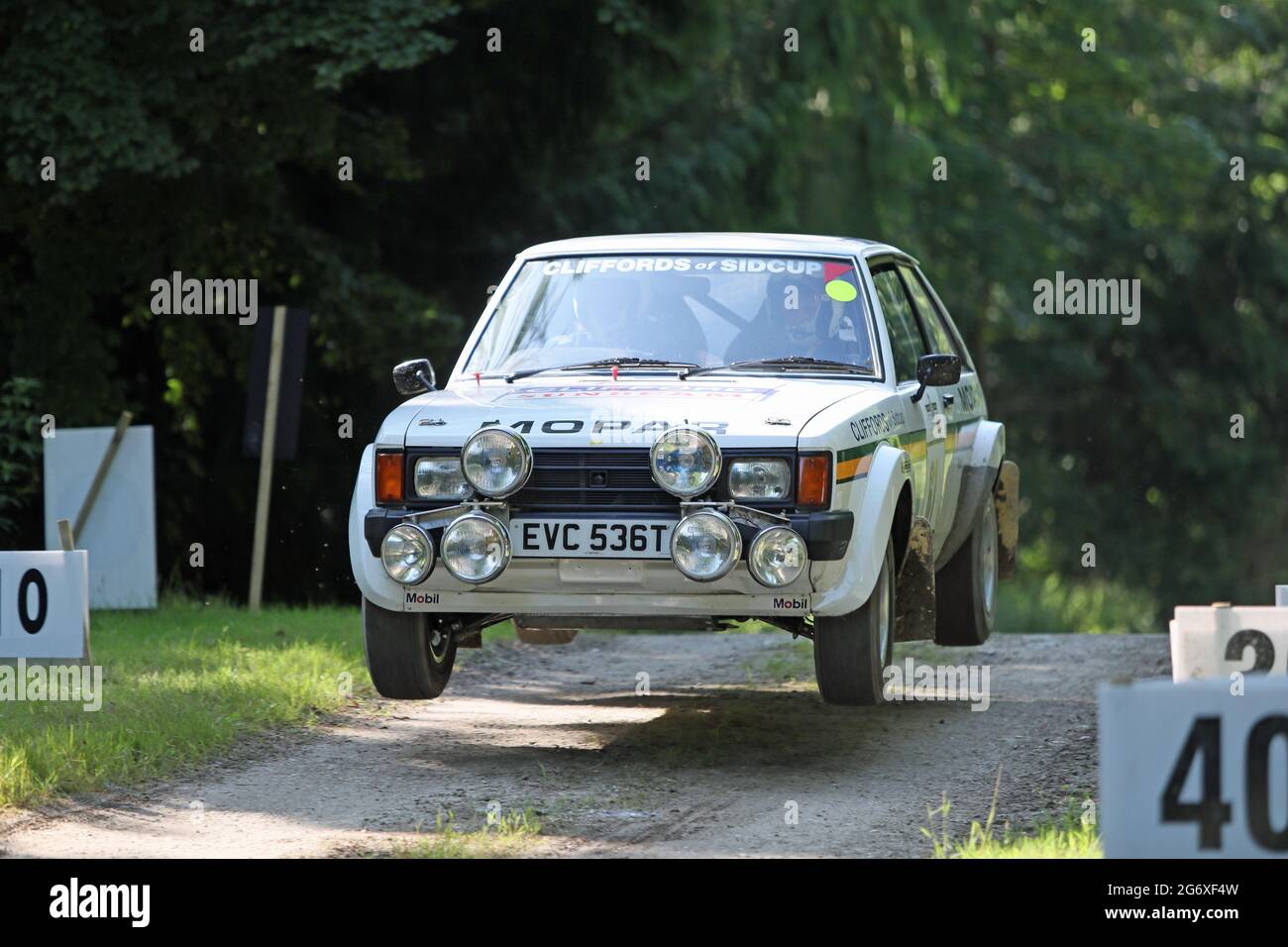 Goodwood, West Sussex, Royaume-Uni. 9 juillet 2021. Rassemblement au Goodwood Festival of Speed – « The Maestros – Motorsports Great All-coopers », à Goodwood, West Sussex, Royaume-Uni. © Malcolm Greig/Alamy Live News Banque D'Images