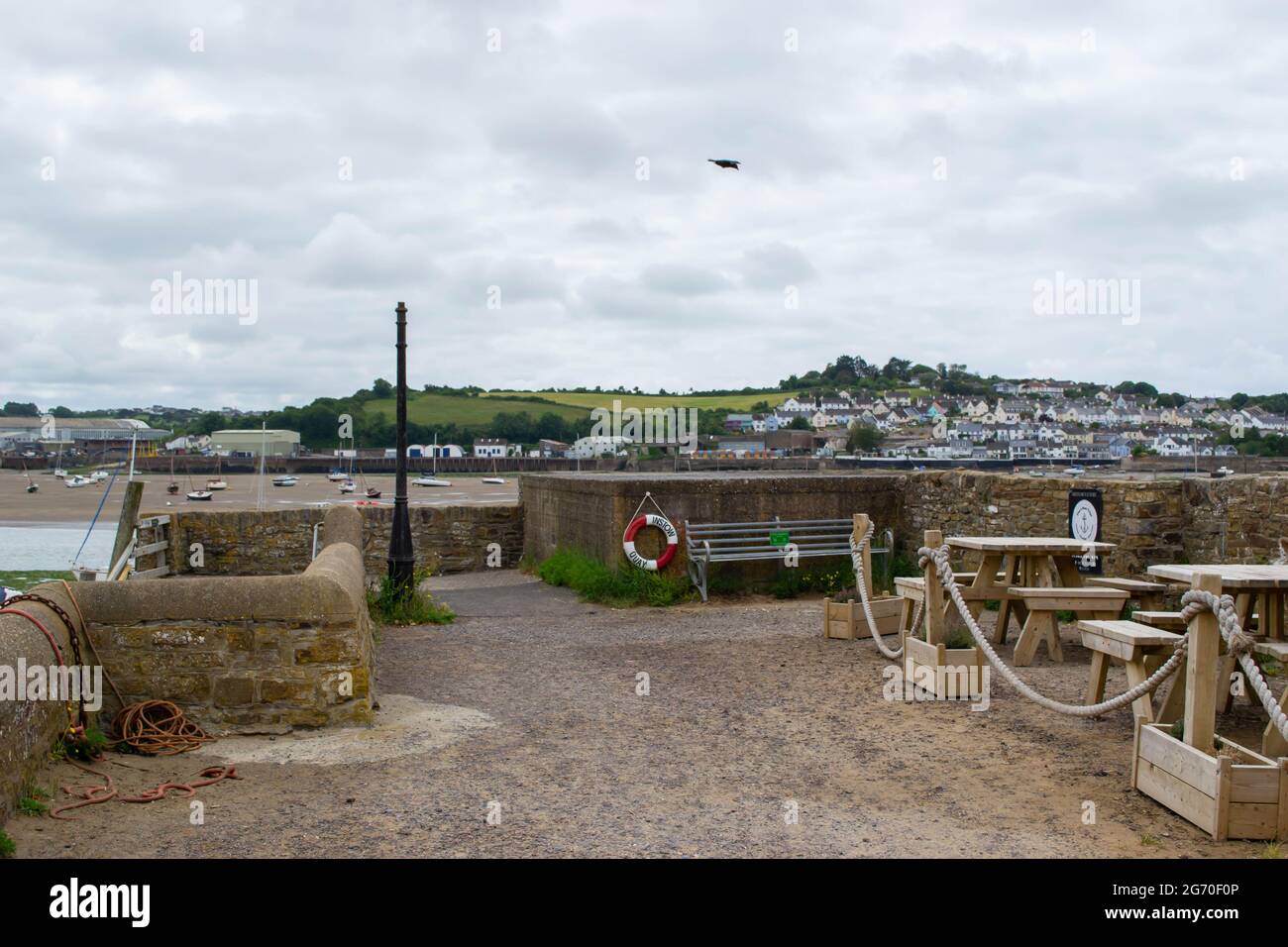 INSTOW, DEVON, ANGLETERRE- 25 juin 2021 : Instaw Quay, à Instaw Banque D'Images