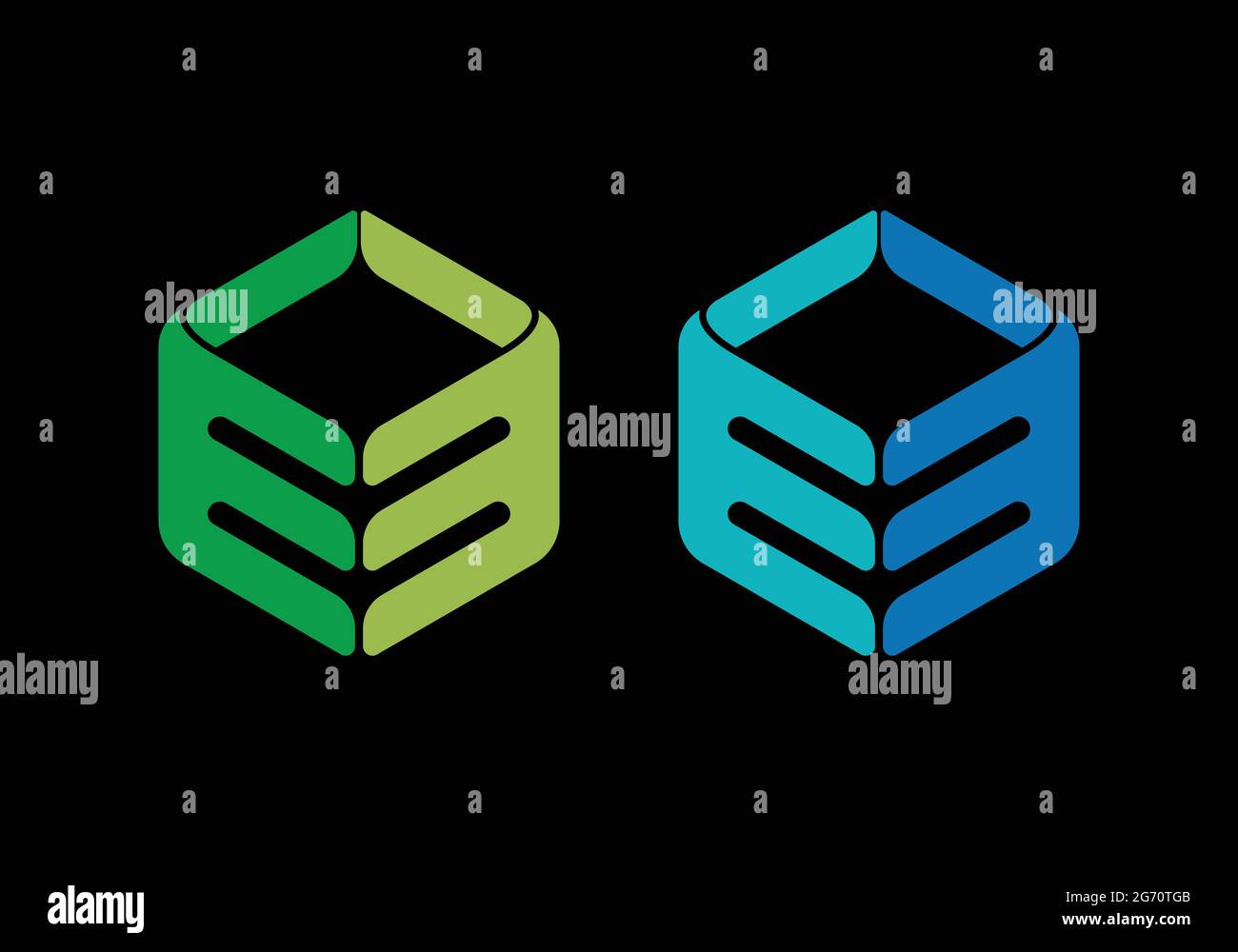 Premier monogramme lettre EE logo Design modèle vectoriel E lettre logo Design EE logo Lettermark Design Illustration de Vecteur