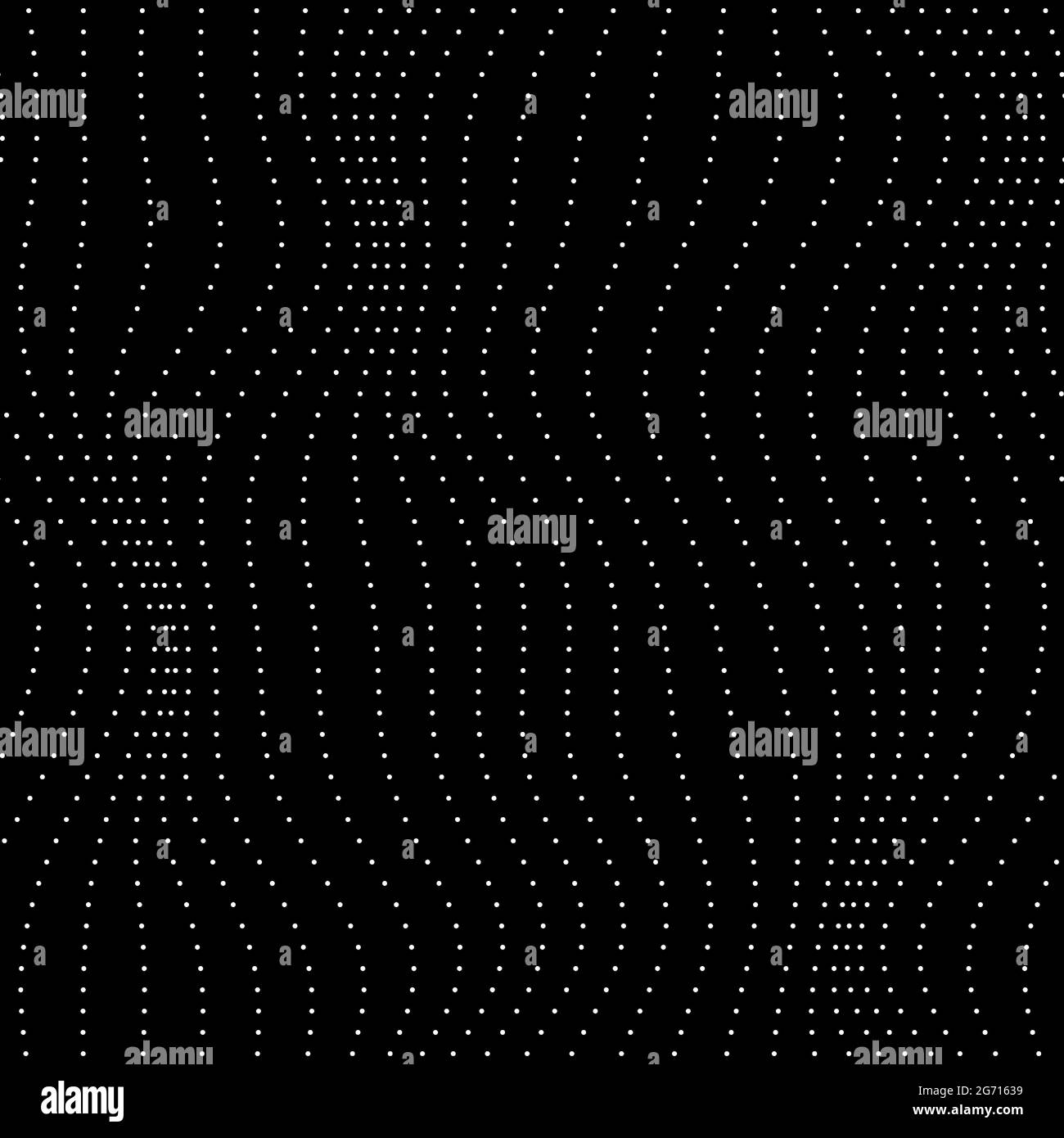Tableau ondulé sans couture de motifs à points pour l'impression ou le numérique utilisation Banque D'Images