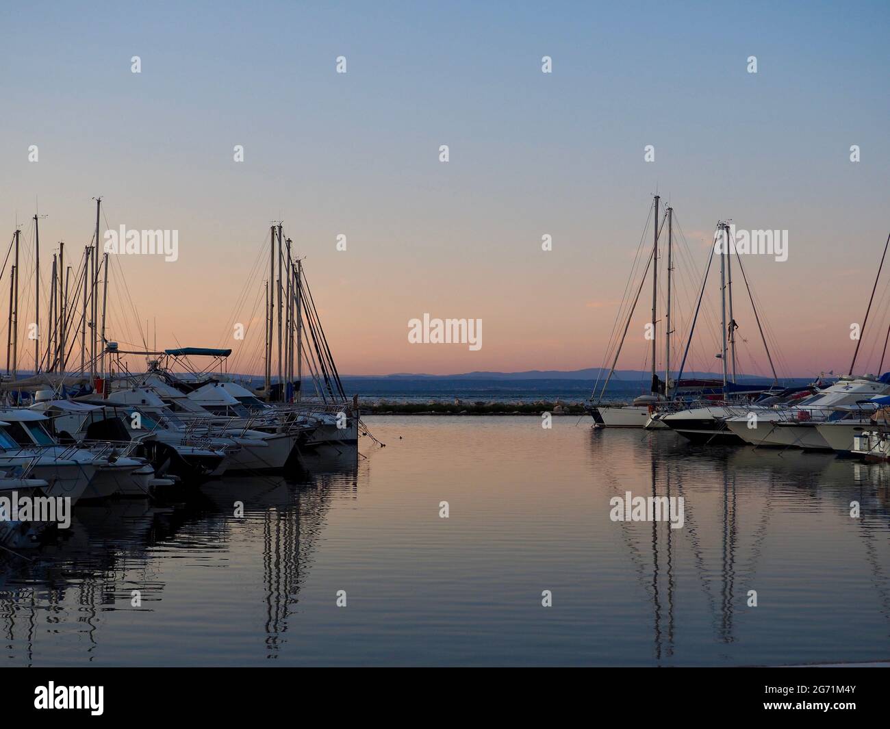 Port de Martigues, petite commune au sud d cela France dans la région PACA Banque D'Images