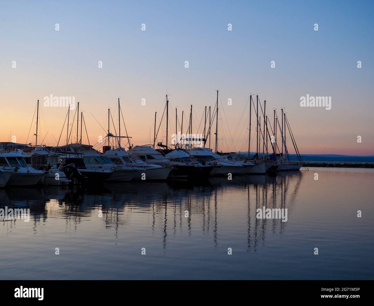 Port de Martigues, petite commune au sud d cela France dans la région PACA Banque D'Images