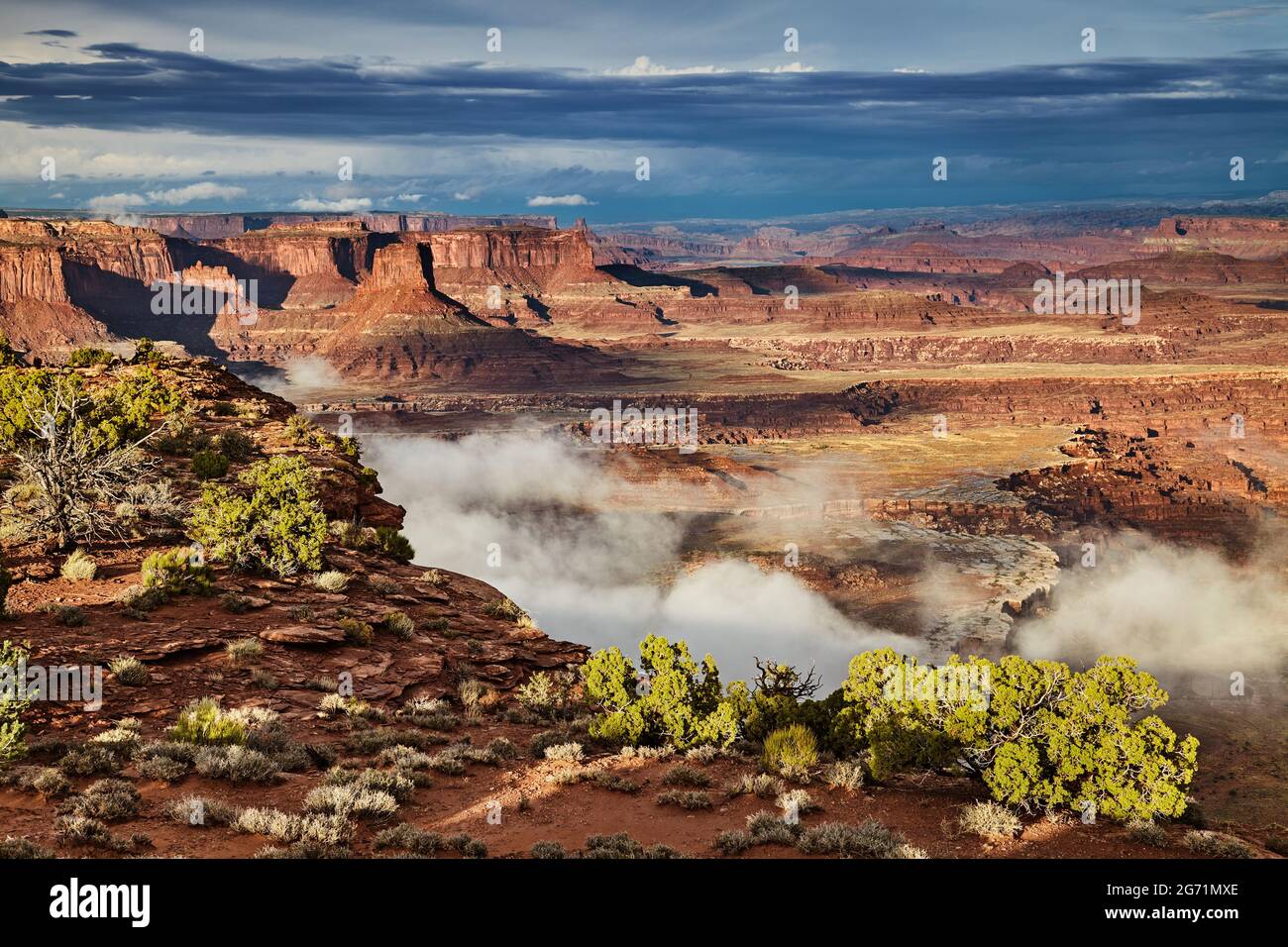 Island in the Sky, Canyonlands National Park, Utah, USA Banque D'Images