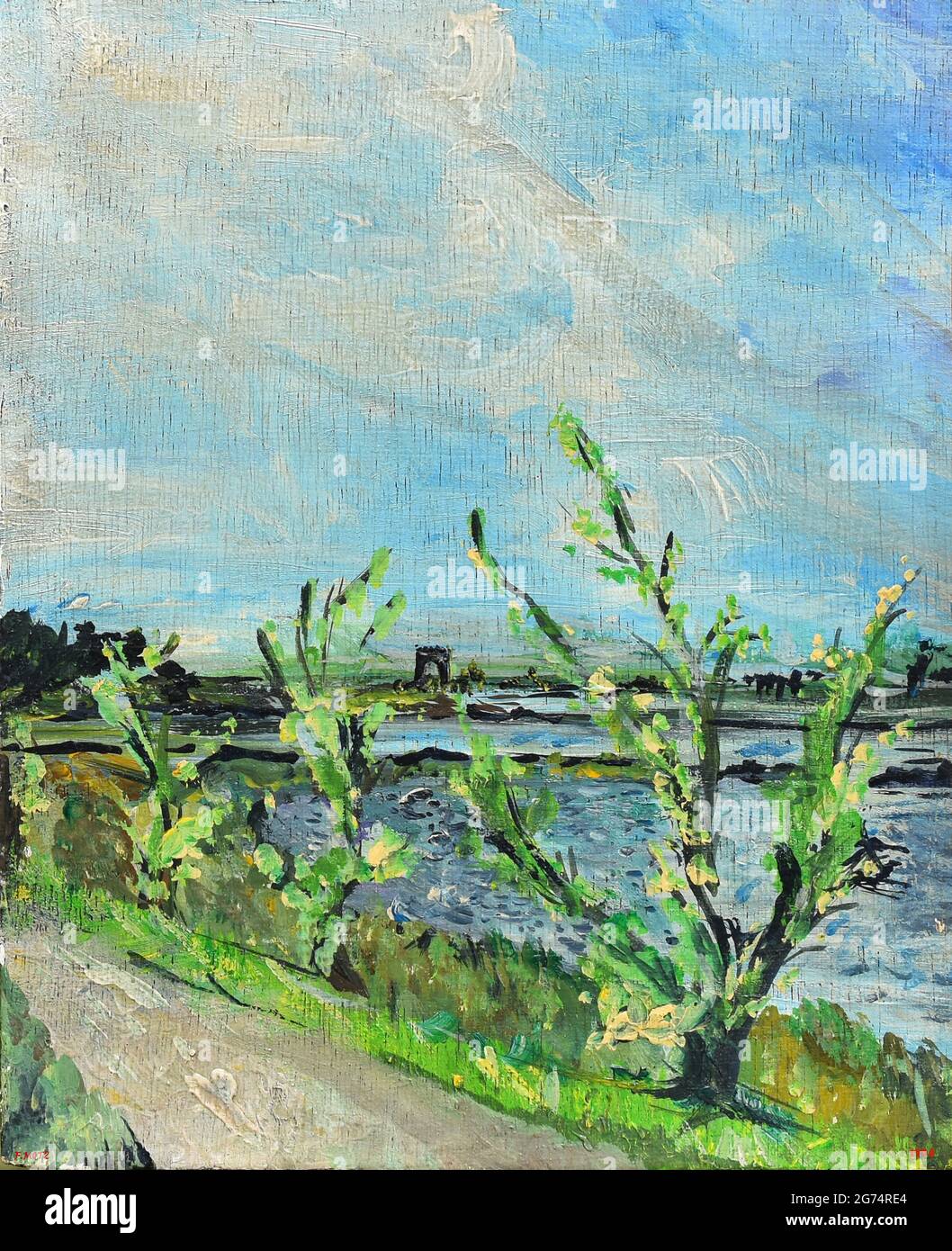 Etang de Maguelone Banque D'Images