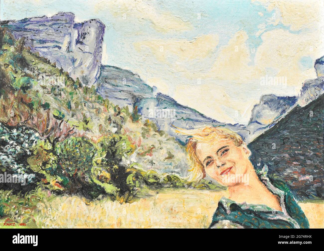 Saint-Guilhem-le-désert Banque D'Images