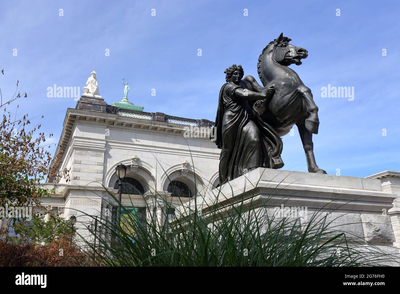 S'il vous plaît Touch Museum, 4231 Avenue of the Republic, Philadelphie, PA. Extérieur d'un musée pour enfants au Memorial Hall dans Fairmount Park. Banque D'Images