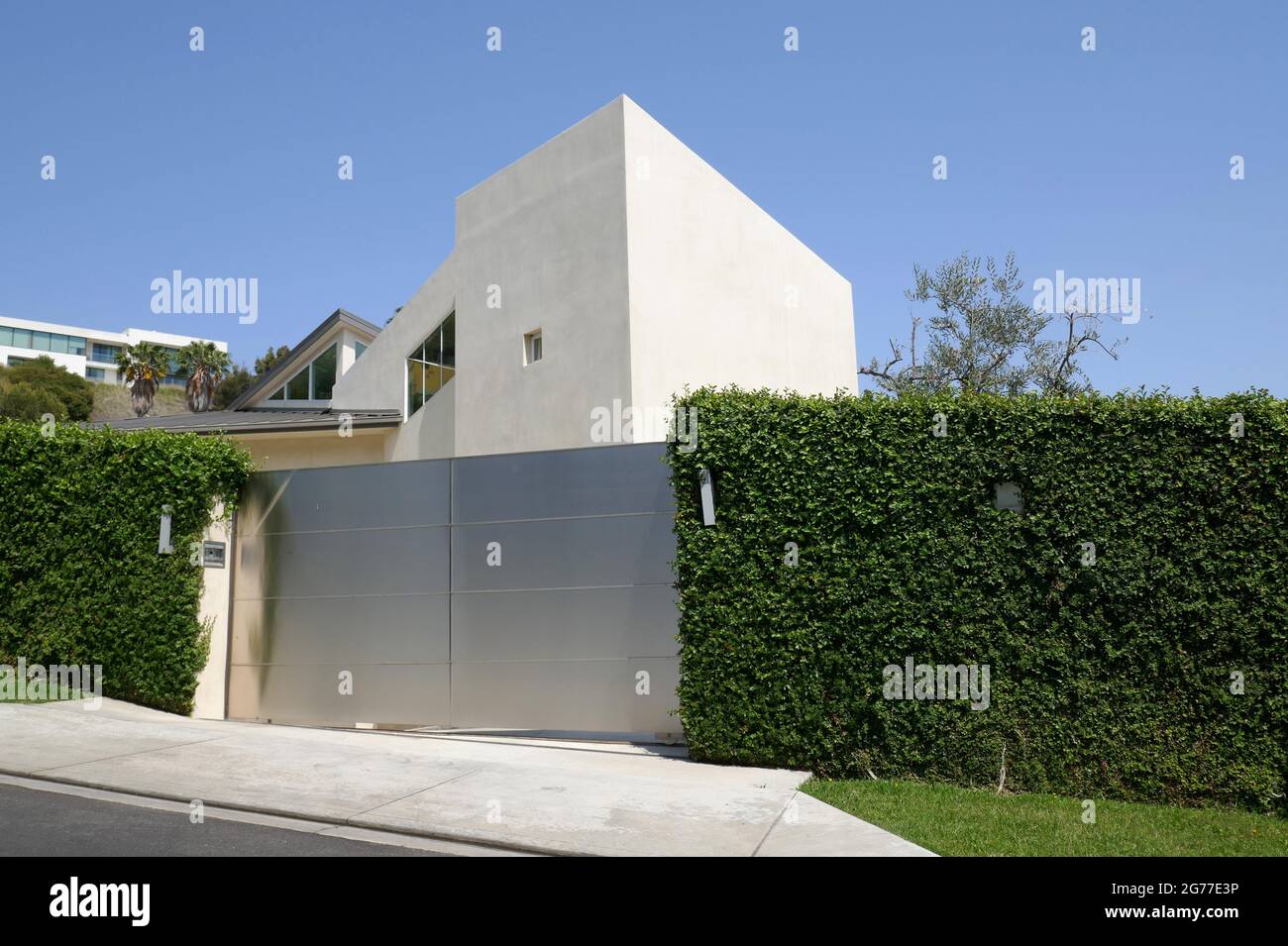 Los Angeles, Californie, États-Unis 11 juillet 2021 UNE vue générale de l'atmosphère de l'acteur/professeur intérimaire Sanford 'andy' Meisner's ancien domicile/maison au 1380 Londonderry PL à Hollywood Hills le 11 juillet 2021 à Los Angeles, Californie, États-Unis. Photo par Barry King/Alay stock photo Banque D'Images