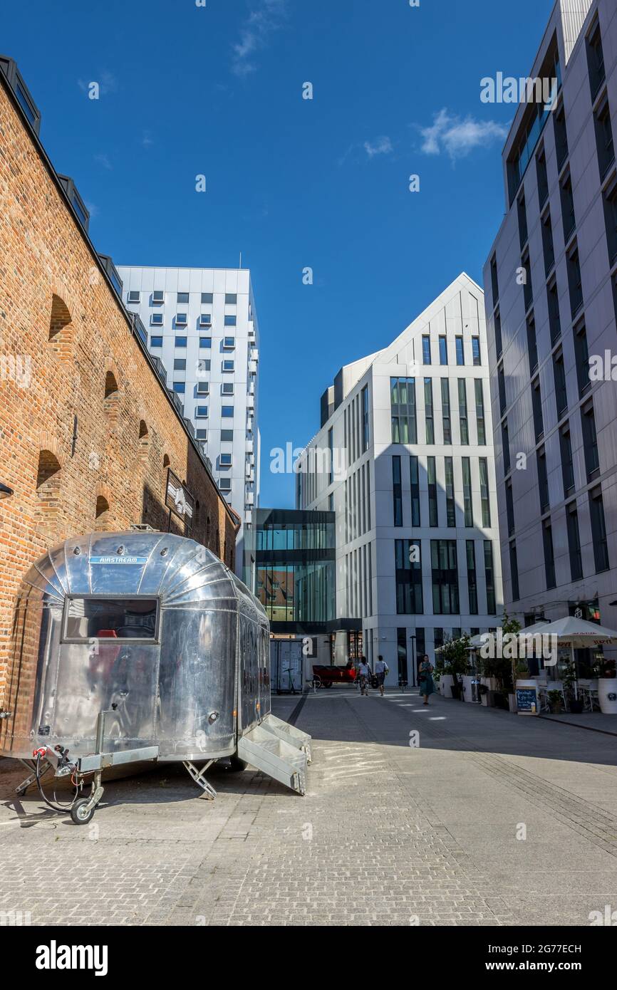 GDANSK, POLOGNE - 13 juin 2021 : Gdansk, Pologne - 13 2021 juin « The New look of Marina Gdansk » Banque D'Images