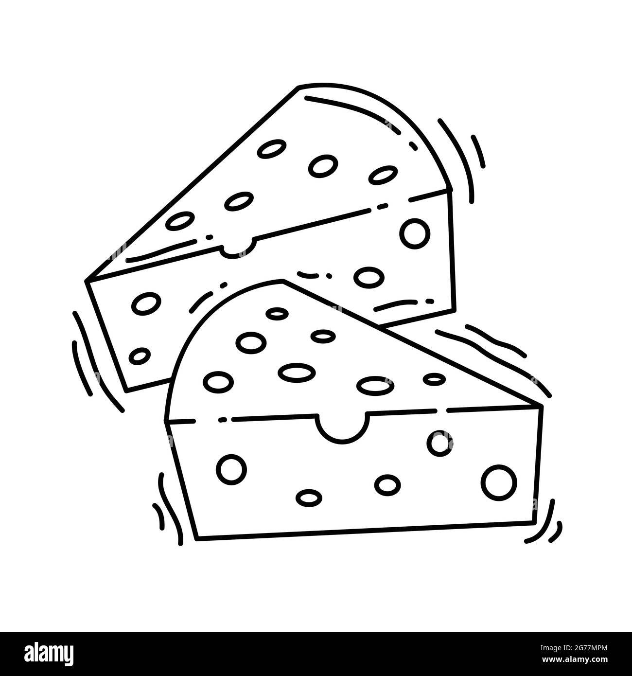 Icône robot agricole. Jeu d'icônes dessinées à la main, contour noir, icône en forme de doodle, icône en forme de vecteur. Illustration de Vecteur