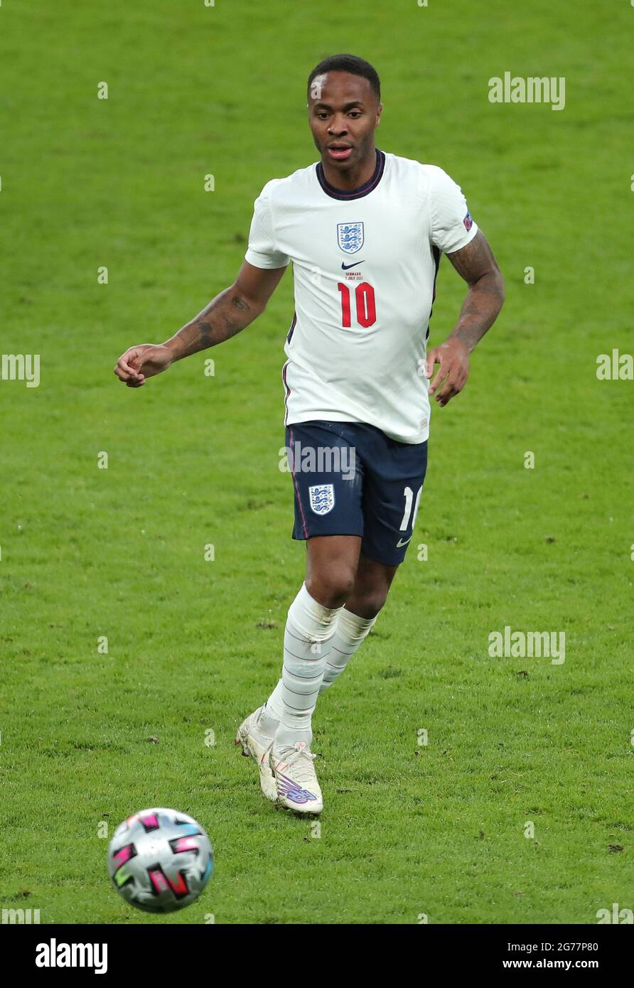 RAHEEM STERLING, ANGLETERRE, 2021 Banque D'Images