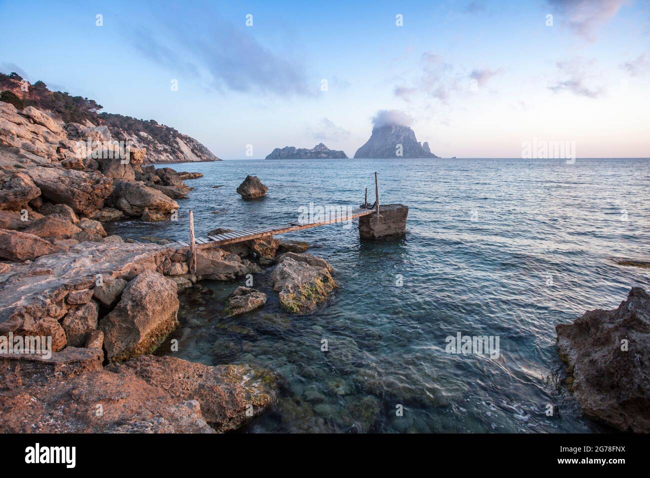 Es Vedra, Ibiza Banque D'Images