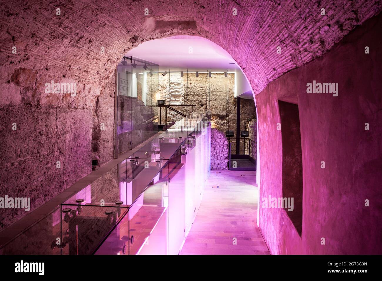 Centre d'enseignement Madina Yabisa, ville d'Ibiza, Ibiza Banque D'Images