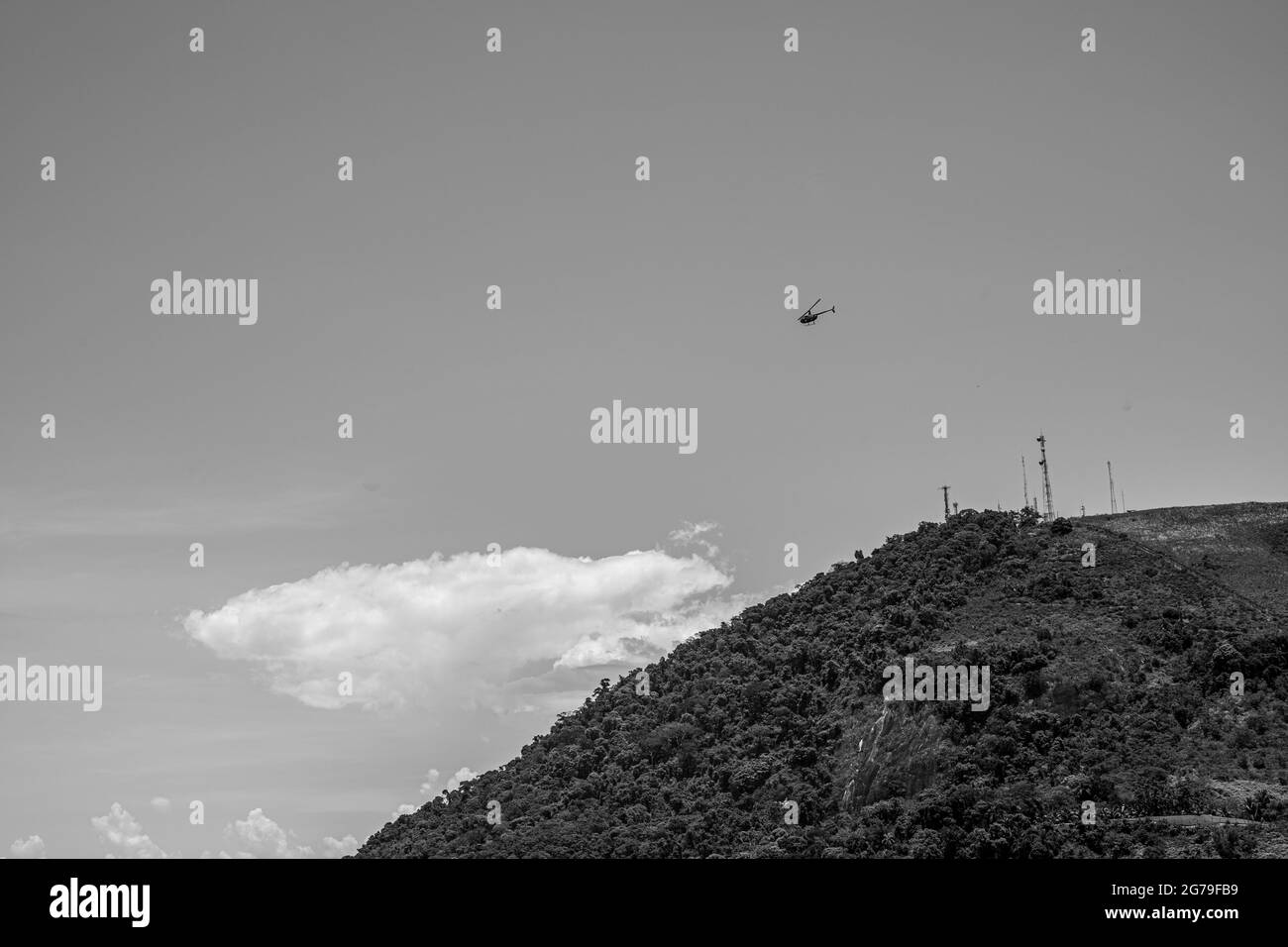La vie sur la plage de Big Island, Ilha grande , Rio de Janeiro - Brésil Banque D'Images