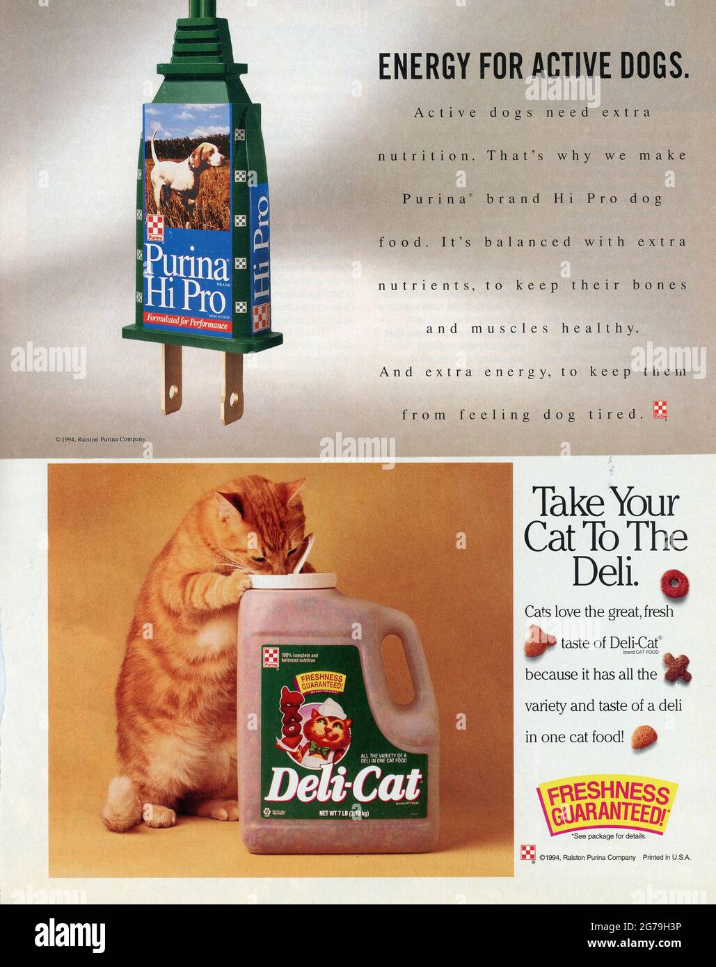 Pleine page Publicité de Life Magazine, numéro de janvier 1995, l'année en images de 1994, États-Unis Banque D'Images