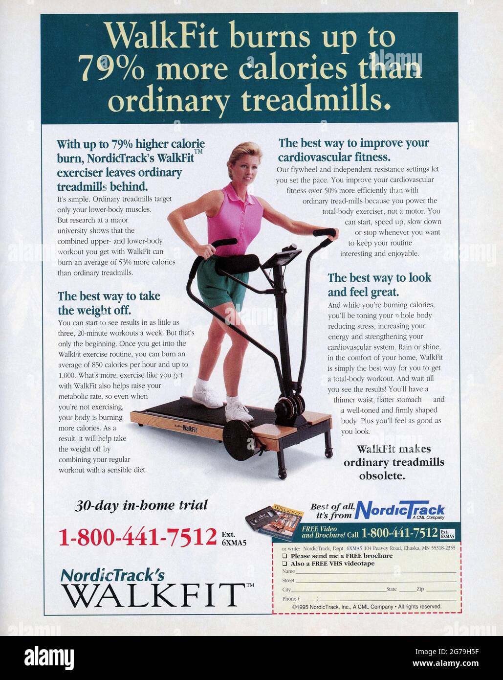 Pleine page Publicité de Life Magazine, numéro de janvier 1995, l'année en images de 1994, États-Unis Banque D'Images