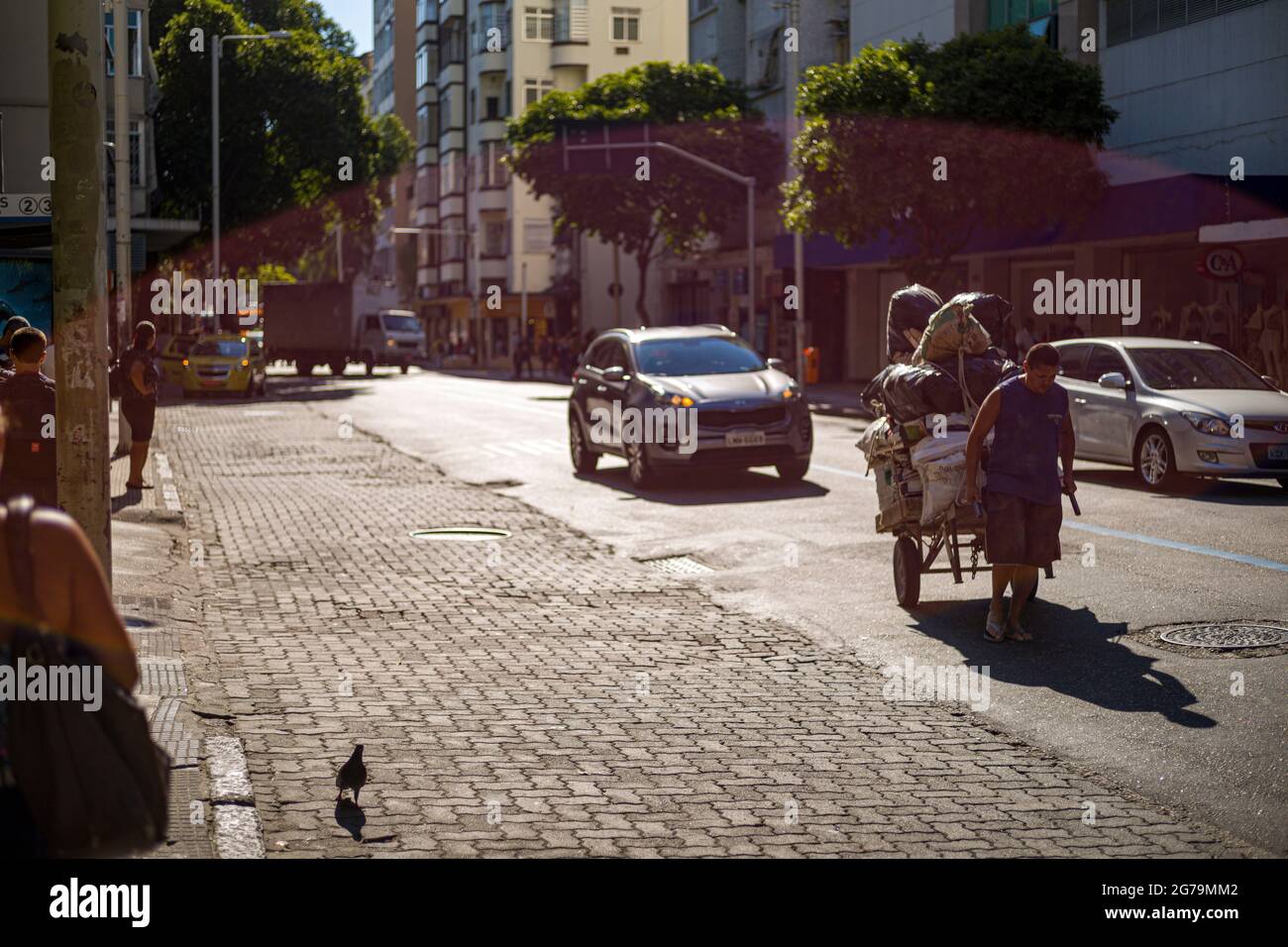 Photographie de rue à Botafogo, Rio de Janeiro, Brésil Banque D'Images