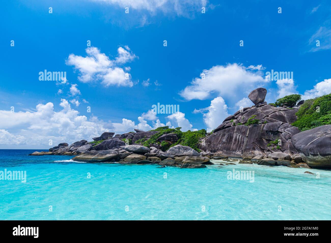 Îles Similan Mer d'Andaman, Phang Nga, Phuket; Thaïlande Banque D'Images