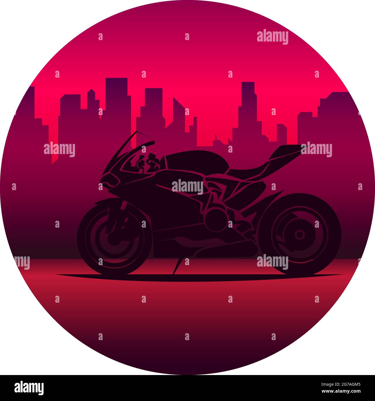 Impression moto avec moto, ancien hachoir avec roues personnalisées. Pour t-shirt garçon. Illustration vectorielle. Illustration de Vecteur