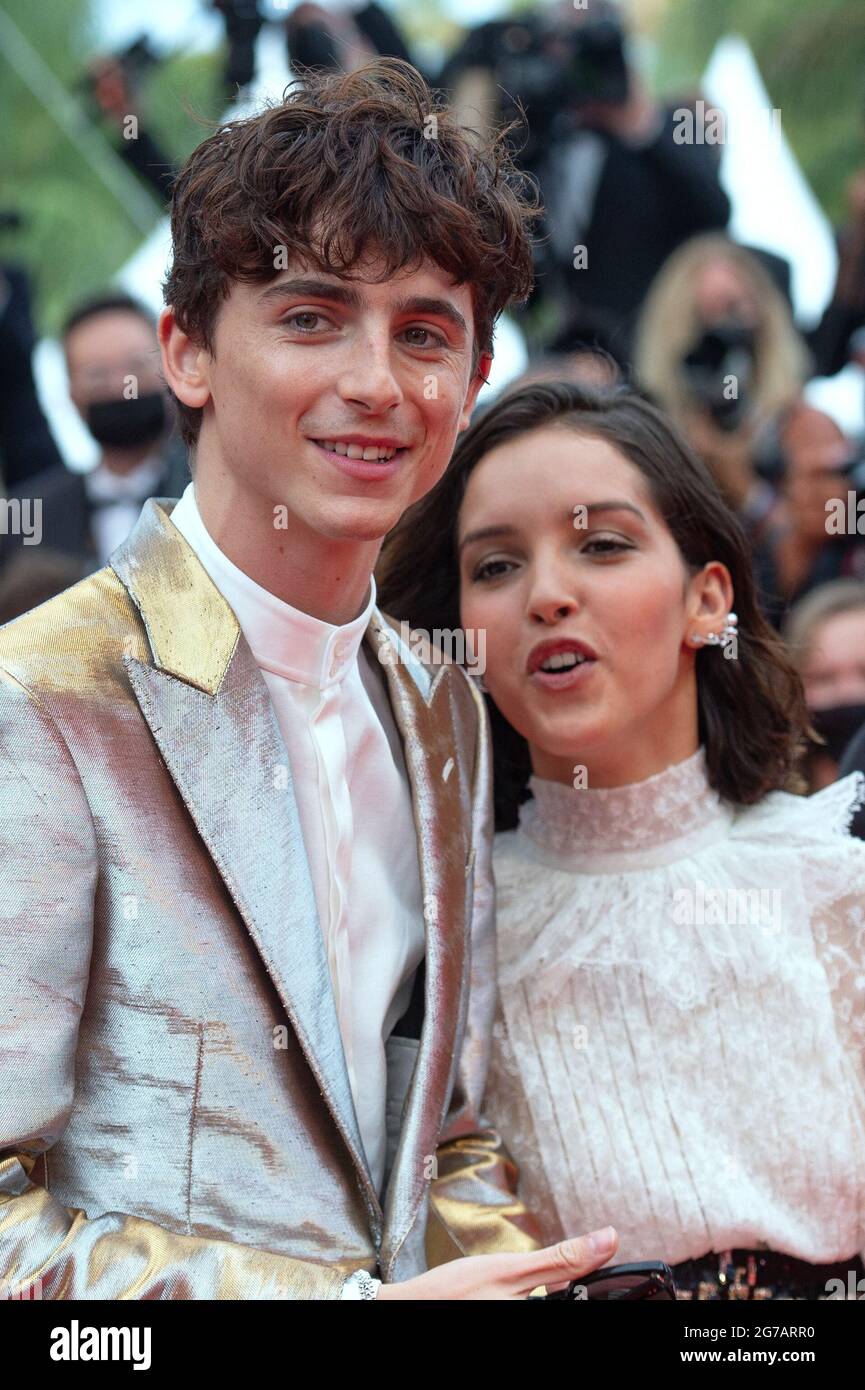 Timothée Chalamet, Lyna Khoudri participe à la première de la