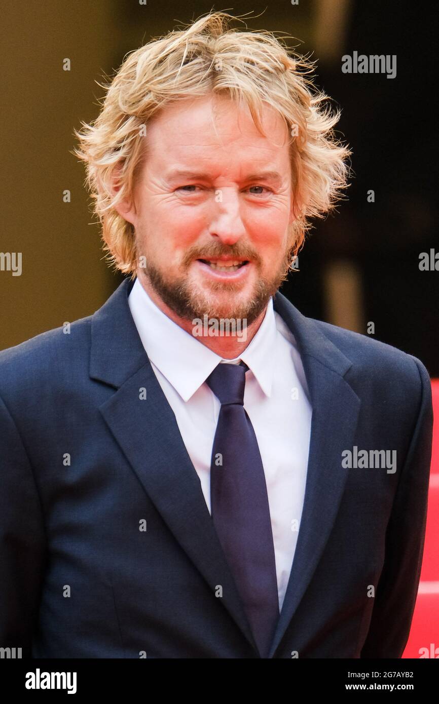 Palais des festivals, Cannes, France. 12 juillet 2021. Owen Wilson assiste au tapis rouge « The French Dispatch ». Photo par crédit : Julie Edwards/Alamy Live News Banque D'Images