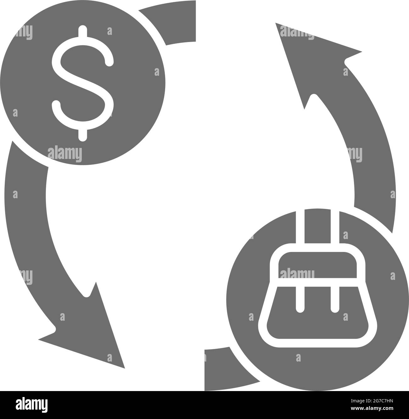 Frais de service de nettoyage, icône grise de lavage de voiture. Illustration de Vecteur