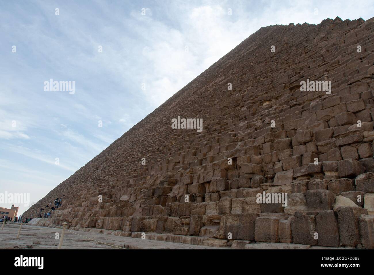 pyramides de gizeh El Caire Égypte Banque D'Images