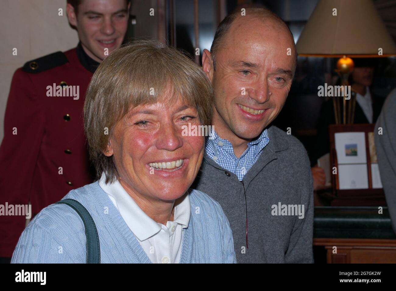 Verleihung der Sportpyramide 2006 im Adlon Berlin - Rosi Mittermaier, Christian Neueuther Banque D'Images