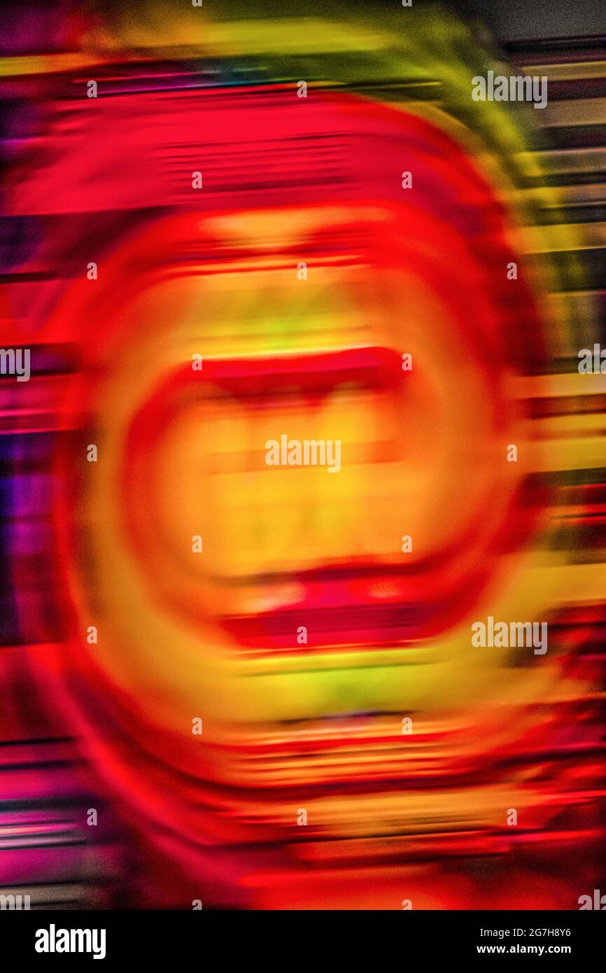 Arrière-plan abstrait vibrant et audacieux Banque D'Images