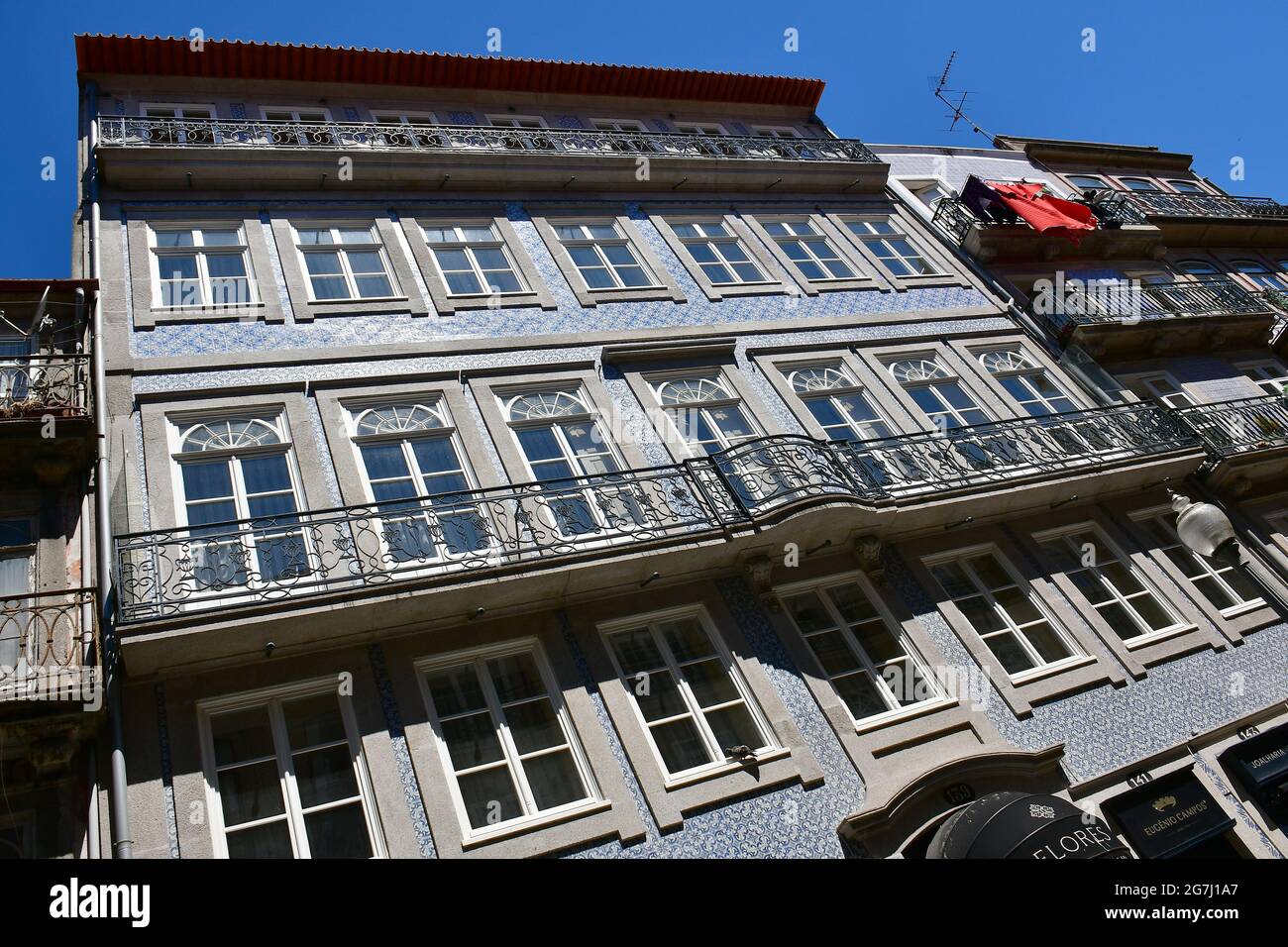 Maisons anciennes à Porto, Portugal, Europe Banque D'Images