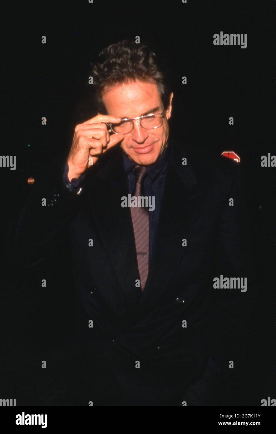 Warren Beatty Circa années 80 crédit: Ralph Dominguez/MediaPunch Banque D'Images