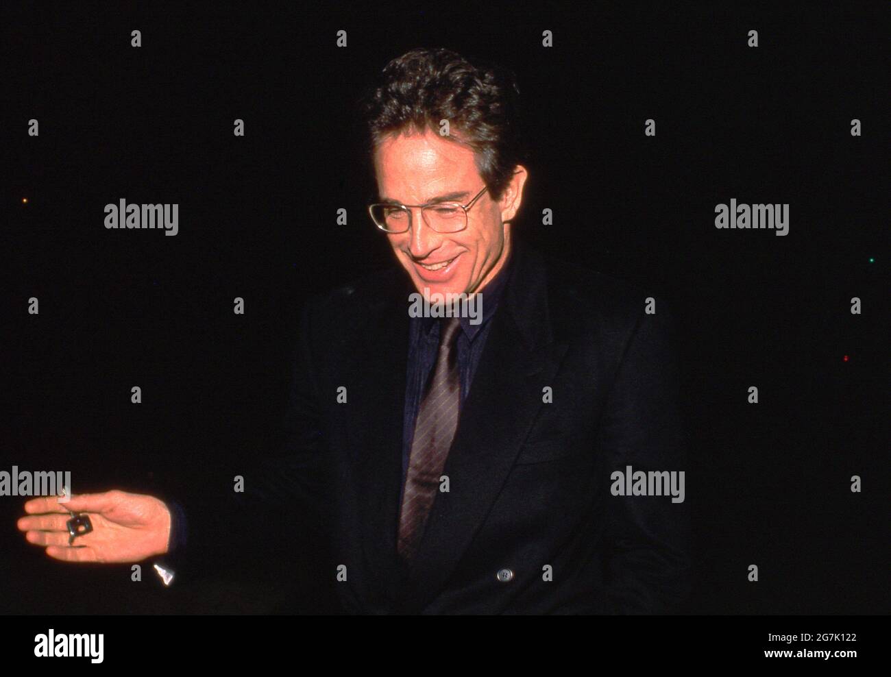 Warren Beatty Circa années 80 crédit: Ralph Dominguez/MediaPunch Banque D'Images