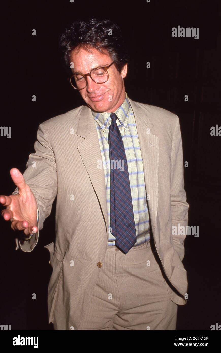 Warren Beatty Circa années 80 crédit: Ralph Dominguez/MediaPunch Banque D'Images