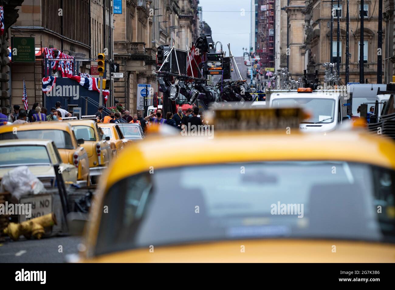 Glasgow, Écosse, RoyaumeUni. 14 juillet 2021. PHOTO deuxième jour du