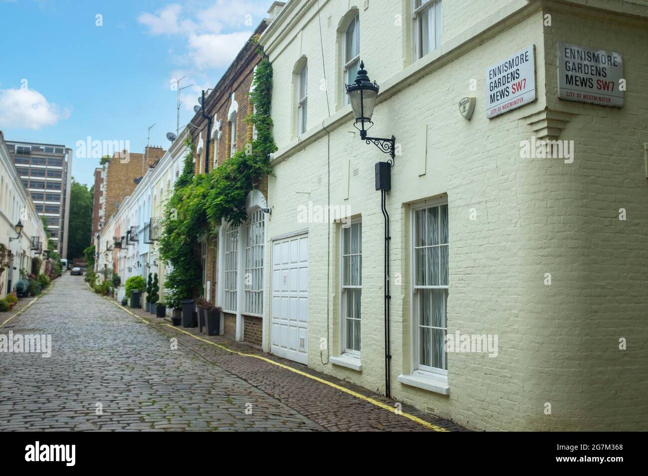 Ennismore Gardens Mews Londres Banque D'Images