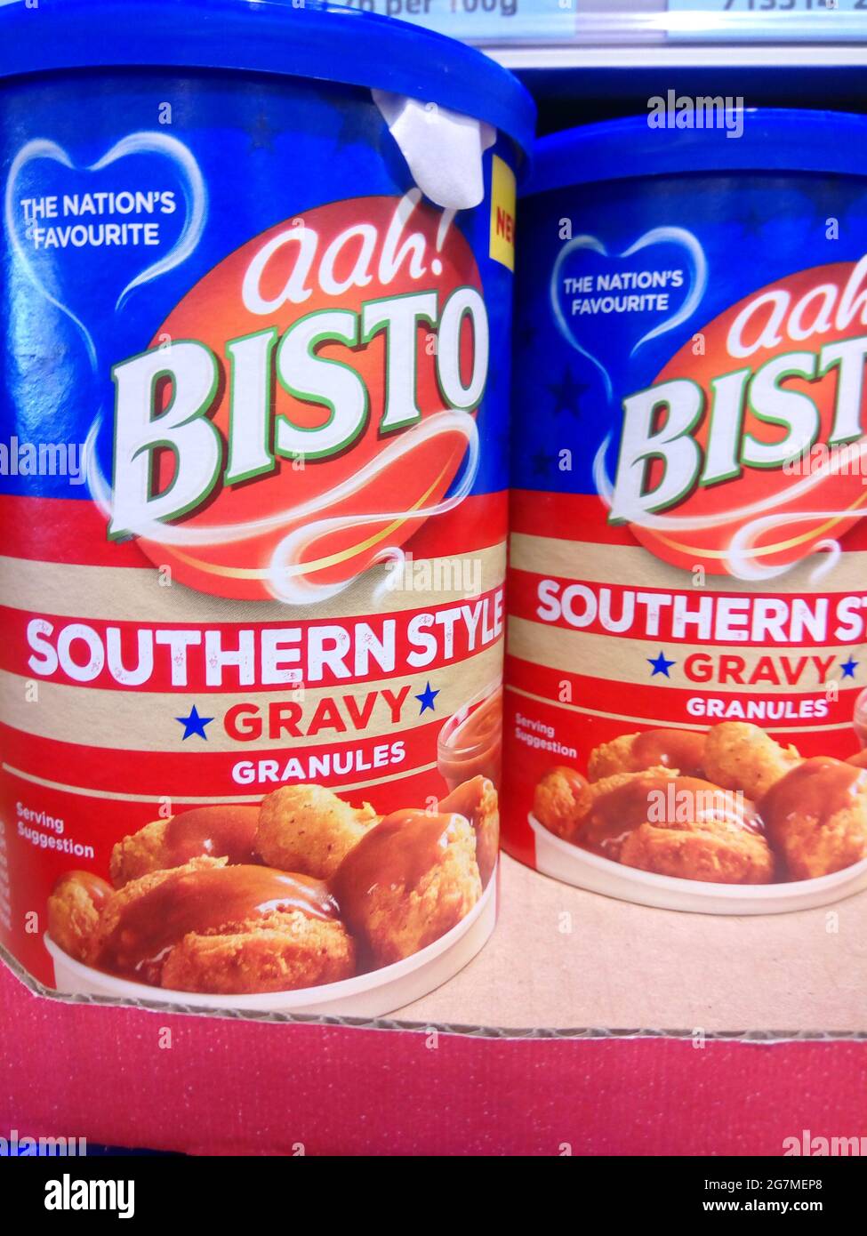Deux boîtes de céréales Bisto Southern style Banque D'Images