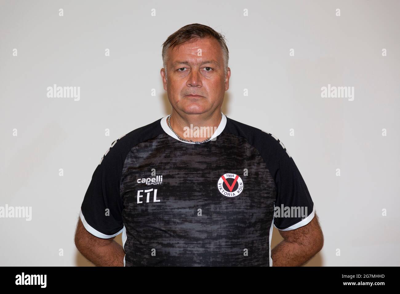 football, 3. Liga, 2021/2022, FC Viktoria Koeln, Sportpark Hoehenberg, présentation de l'équipe à la nouvelle saison de jeu, photo de presse, physiothérapeute Markus Zeyer Banque D'Images