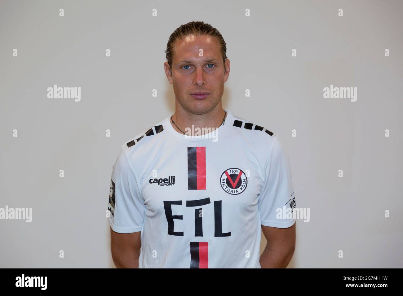 football, 3. Liga, 2021/2022, FC Viktoria Koeln, Sportpark Hoehenberg, présentation de l'équipe à la nouvelle saison de jeu, photo de presse, Daniel Buballa Banque D'Images