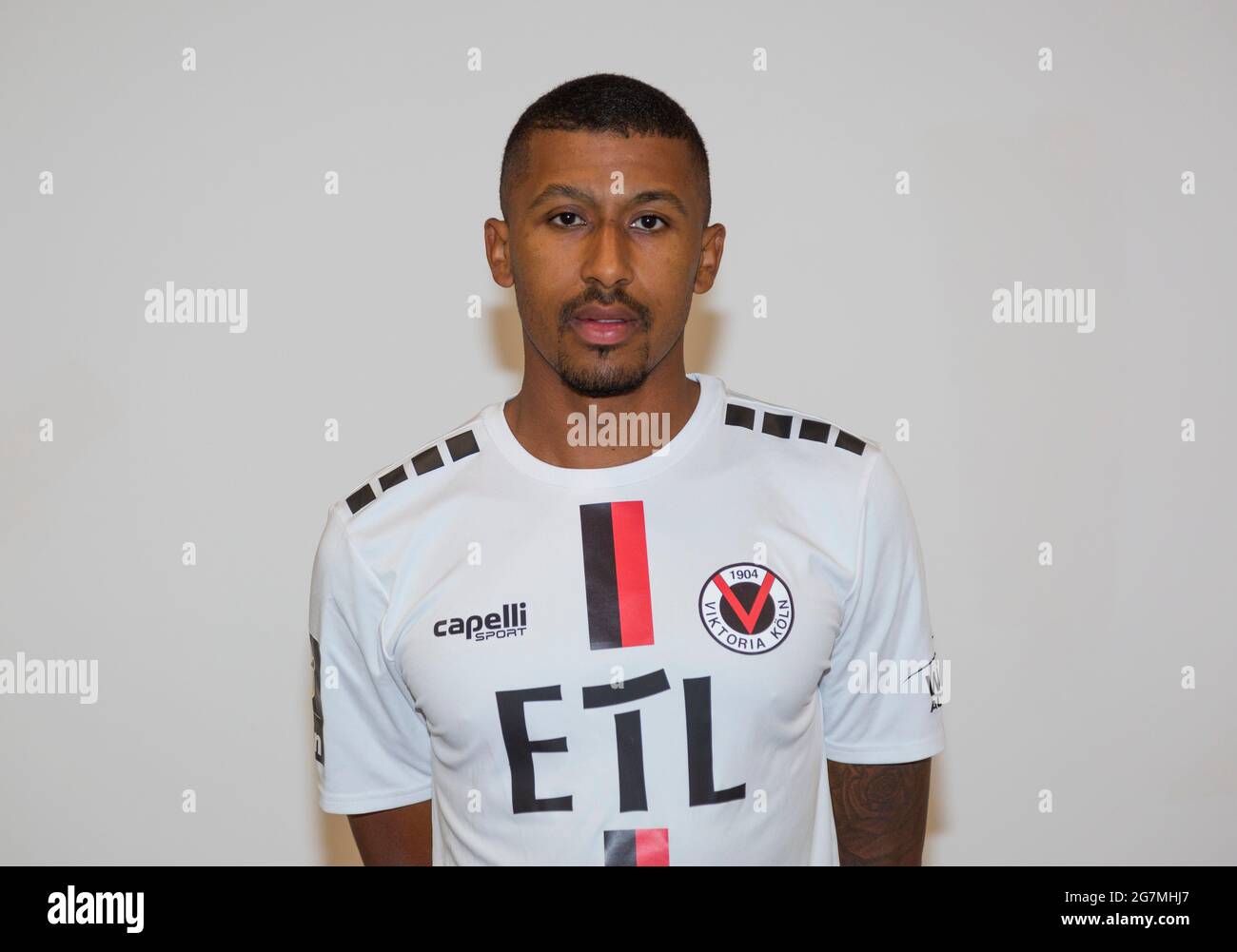 football, 3. Liga, 2021/2022, FC Viktoria Koeln, Sportpark Hoehenberg, présentation de l'équipe à la nouvelle saison de jeu, photo de presse, Florian Heister Banque D'Images