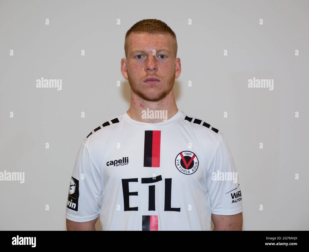 football, 3. Liga, 2021/2022, FC Viktoria Koeln, Sportpark Hoehenberg, présentation de l'équipe à la nouvelle saison de jeu, photo de presse, Kai Klefisch Banque D'Images