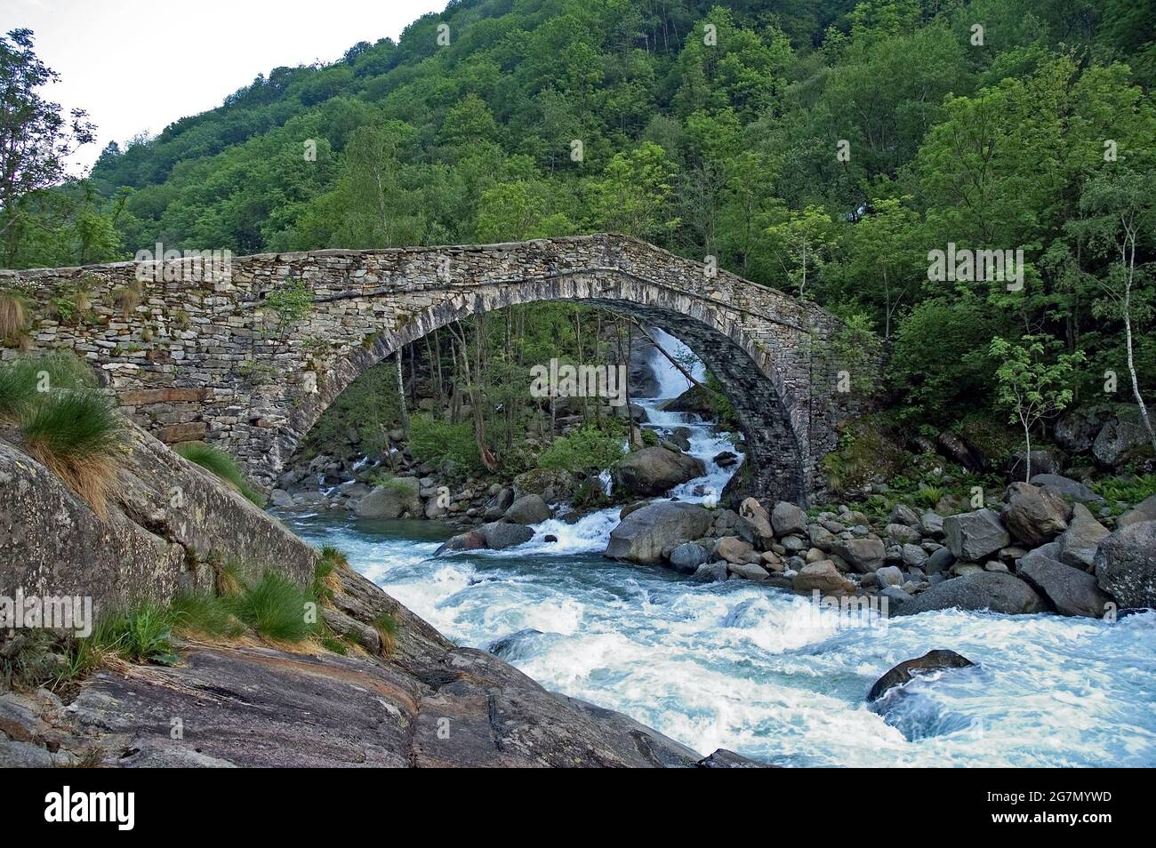 Val Chiusella, Piemonte, Italie Banque D'Images