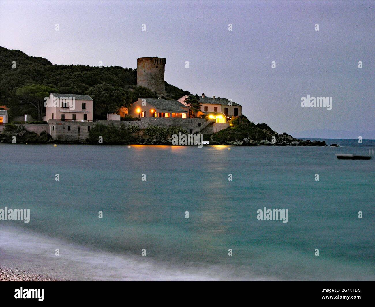 Marine de Meria, Corse, Francia Banque D'Images