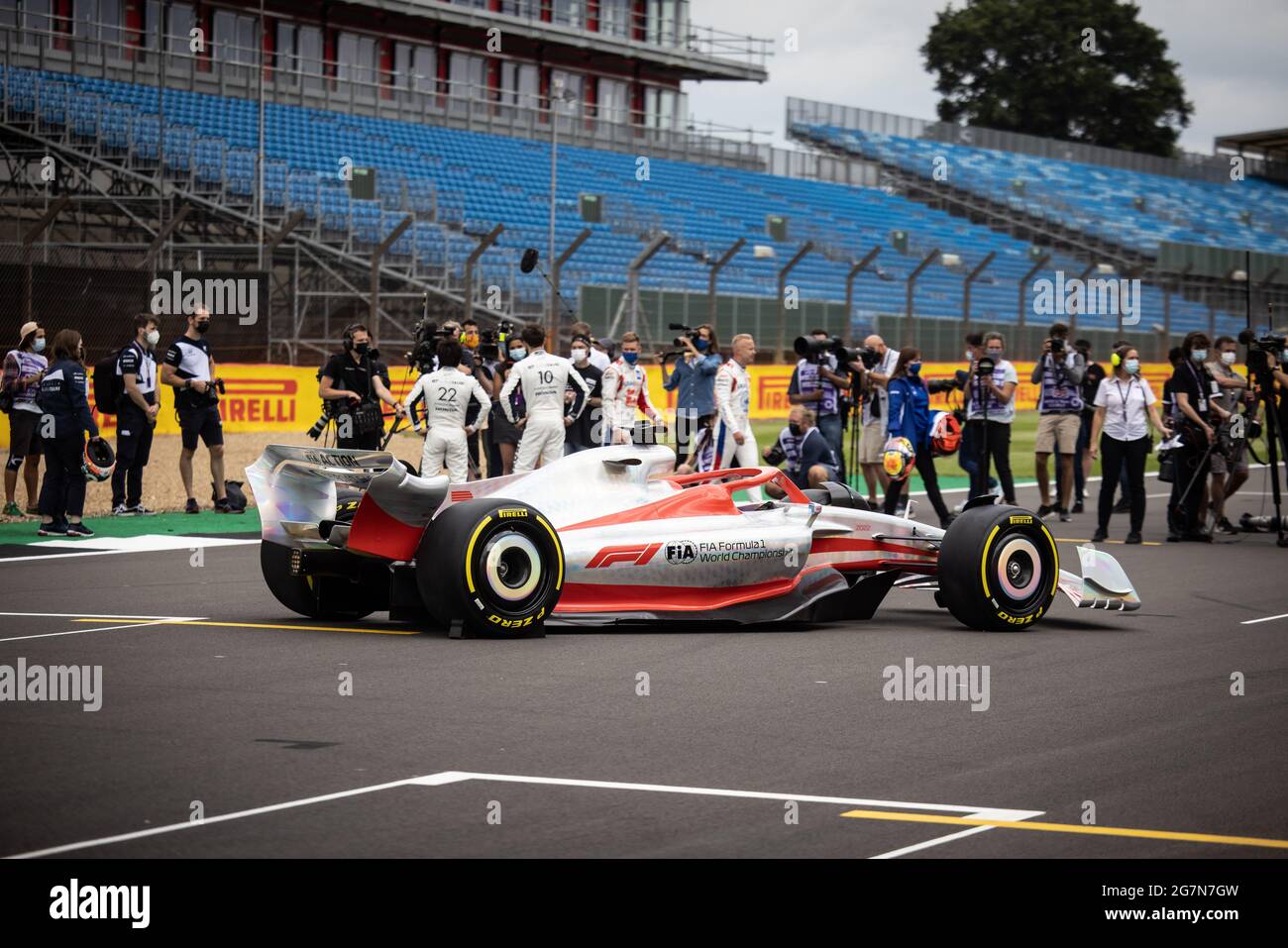 Silverstone, Royaume-Uni. , . Crédit : James Moy/Alay Live News Banque D'Images