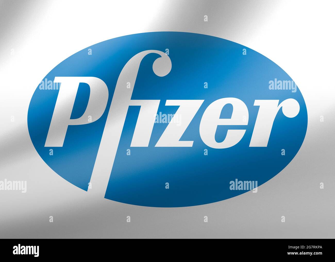 Logo de Pfizer Banque D'Images
