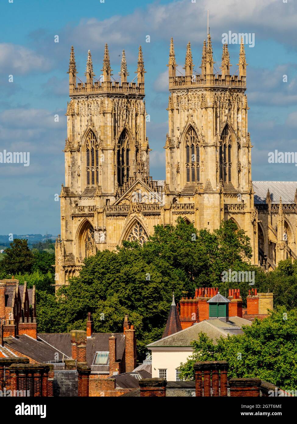 La cathédrale de York, York, UK Banque D'Images